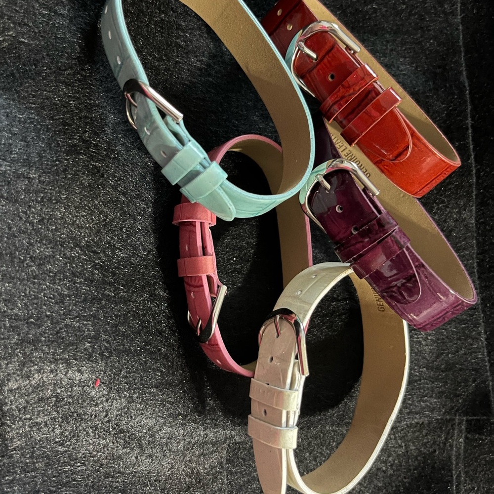 Colorful Women's Leather Bracelets